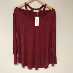NWT Igenjun XXL Long Sleeve Red Shirt